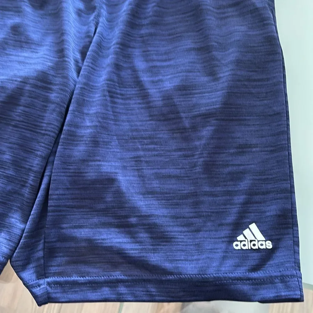Adidas climalite shorts blue medium